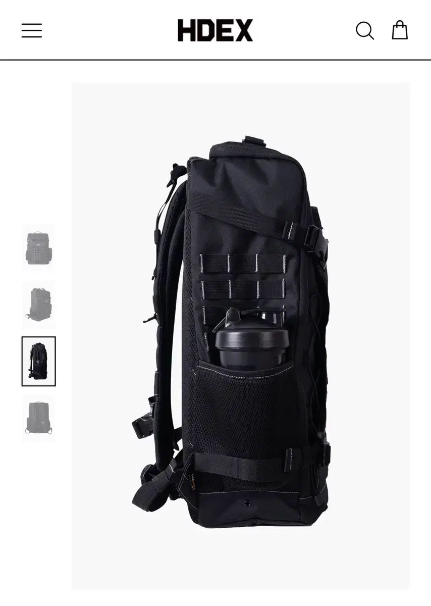 HDEX コーデュラ TACTICAL タクティカル バックパック ブラック