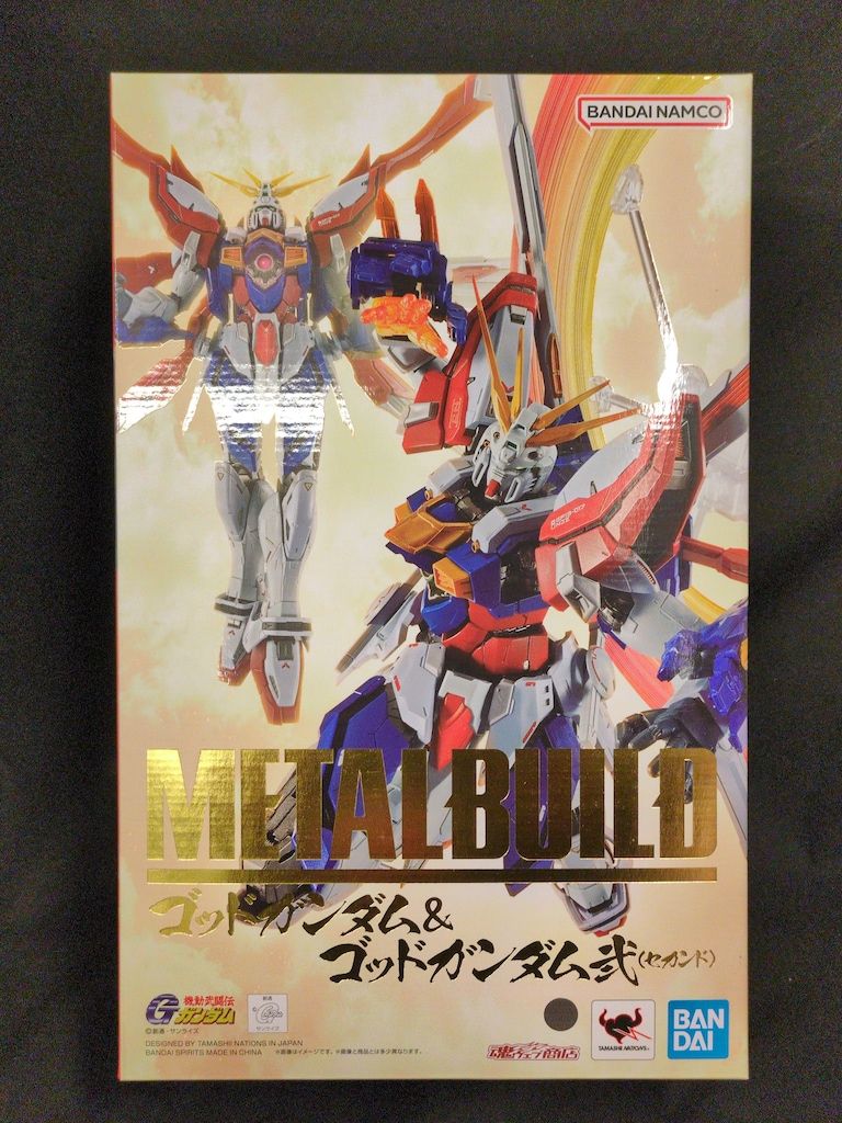 BANDAI SPIRITS METAL BUILD 機動武闘伝Gガンダム ゴッドガンダム&ゴッドガンダム弐 2次発送分 修正済
