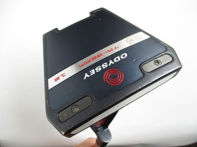 【中古】パター オデッセイ TRI-BEAM 12 CS/STROKELAB 70C RED[34]//3[9037]