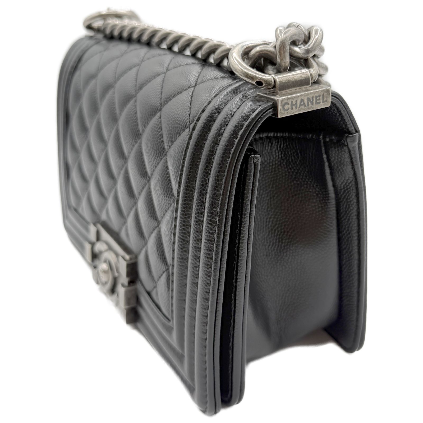 シャネル(CHANEL) ボーイシャネル20 マトラッセ チェーンショルダー 