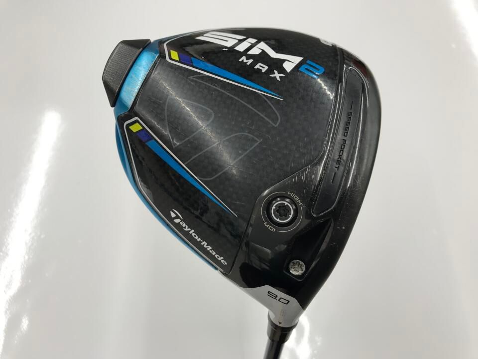 テーラーメイド　SIM2 MAX　9.0度　TENSEI BLUE TM50(SIM2)　Sフレックス　ドライバー　中古　ゴルフドゥ！新居浜店【最短即日発送】