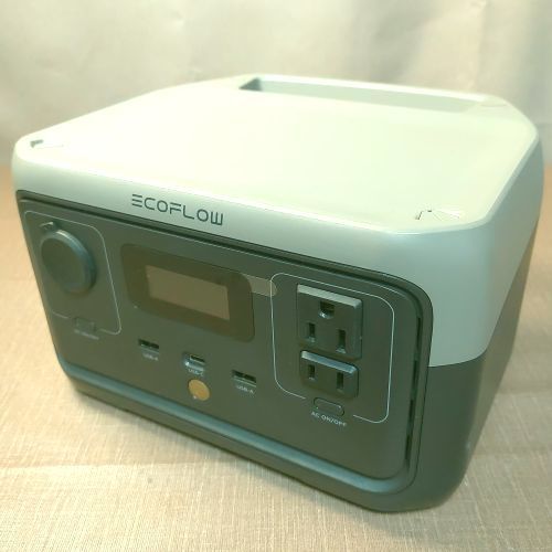 EcoFlow RIVER 2 ☆ポータブル電源☆アウトドア＆災害非常時の備えに☆専用キャリングケース付き！