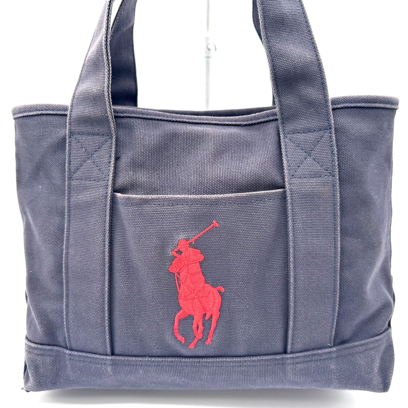 B5491】 POLO RALPH LAUREN ポロ ラルフ ローレン トートバッグ 