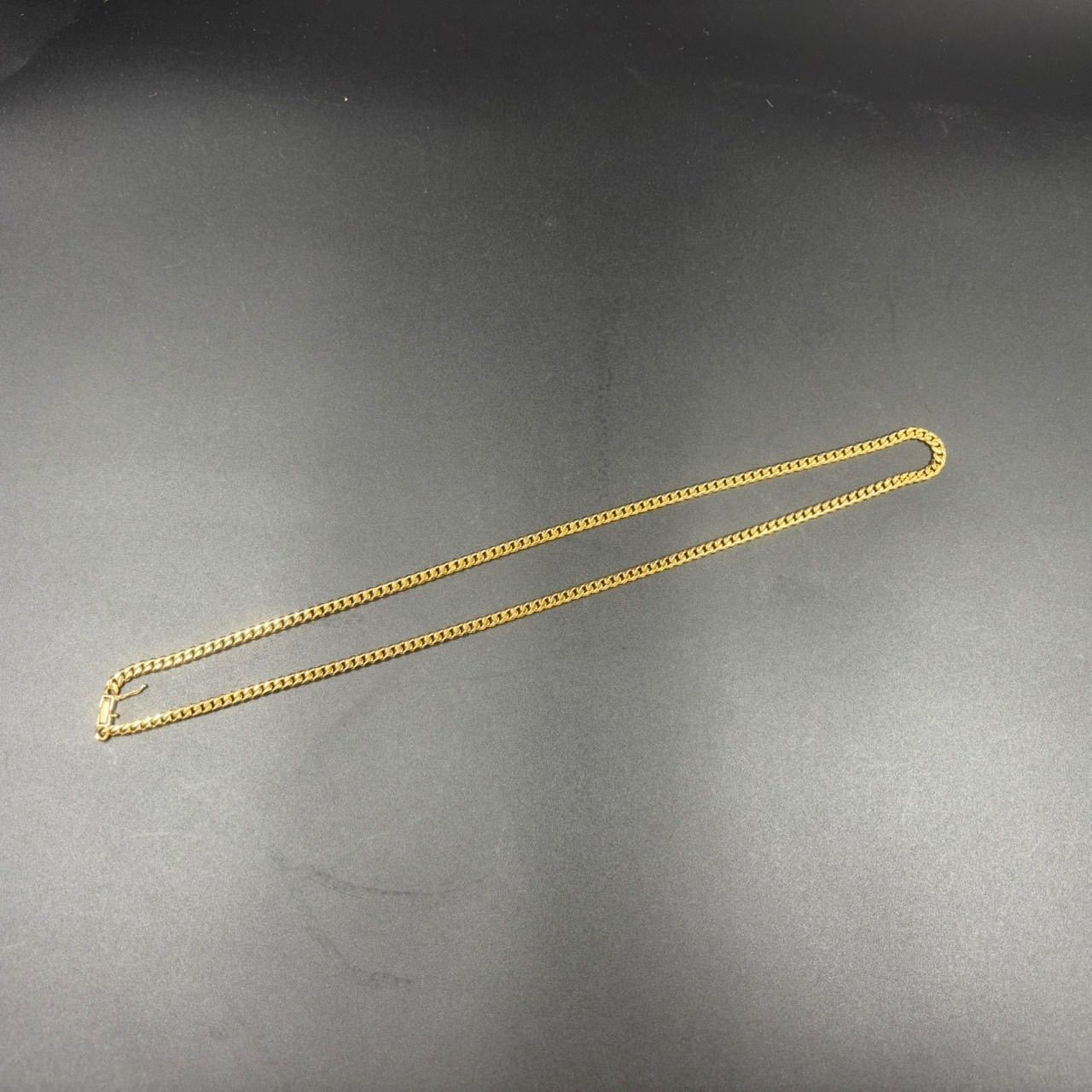 K18 喜平ネックレス 6面シングル 49.6g 62cm 金 18金　造幣局刻印