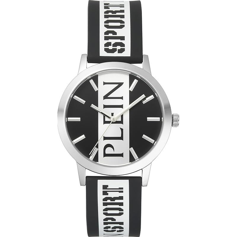 【新品】 【PLEIN SPORT】 メンズ 腕時計 Watch プレインスポーツ Regend レジェンド PSJBA0123 クォーツ 5気圧防水 ミネラルガラス ホワイト文字盤 ステンレススチール [並行輸入品]