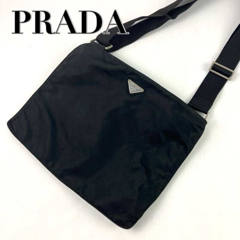 PRADA プラダ ショルダーバッグ サコッシュ 三角ロゴプレート