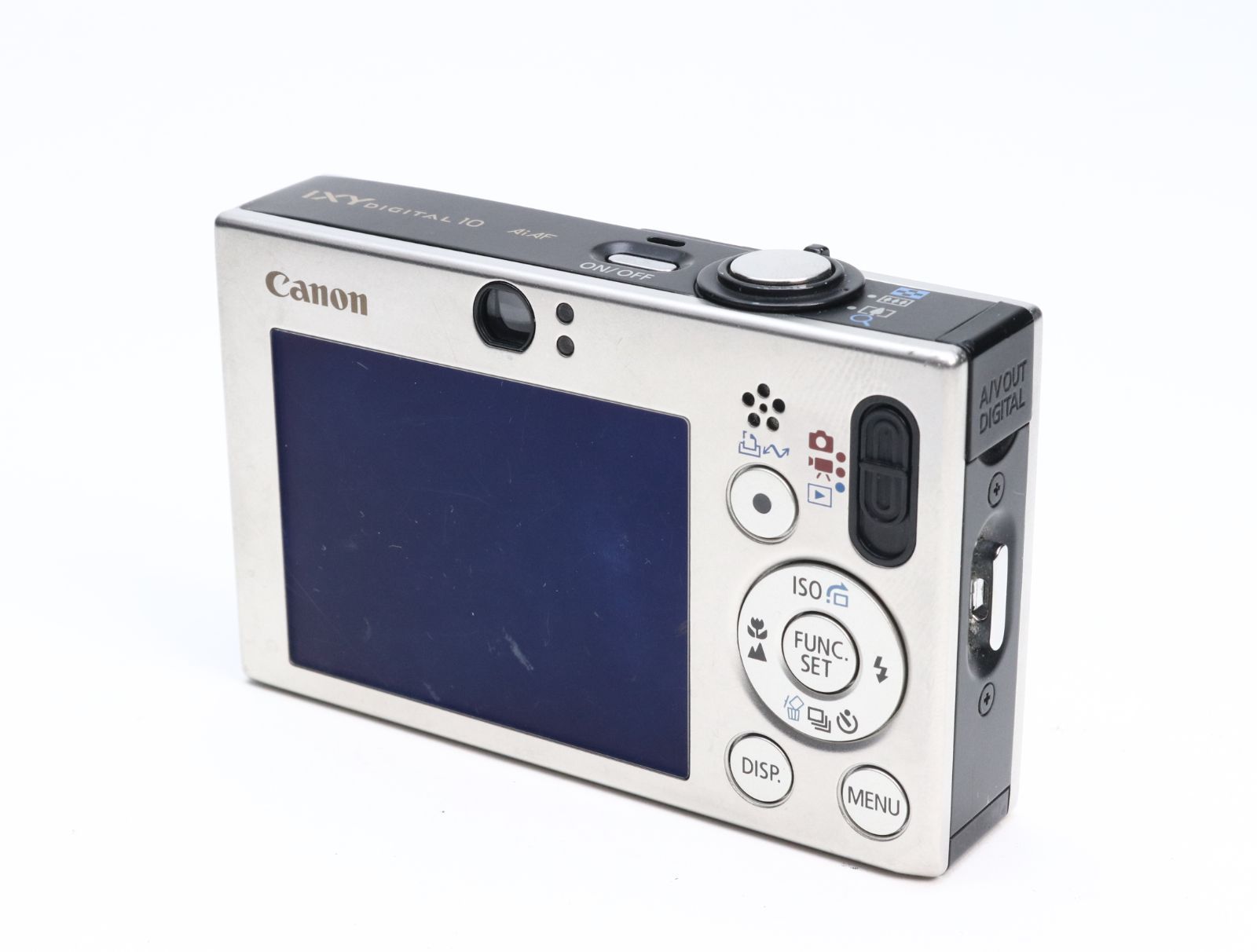 B (並品) Canon キヤノン IXY DIGITAL 10 ブラック 初期不良返品対応 55-305
