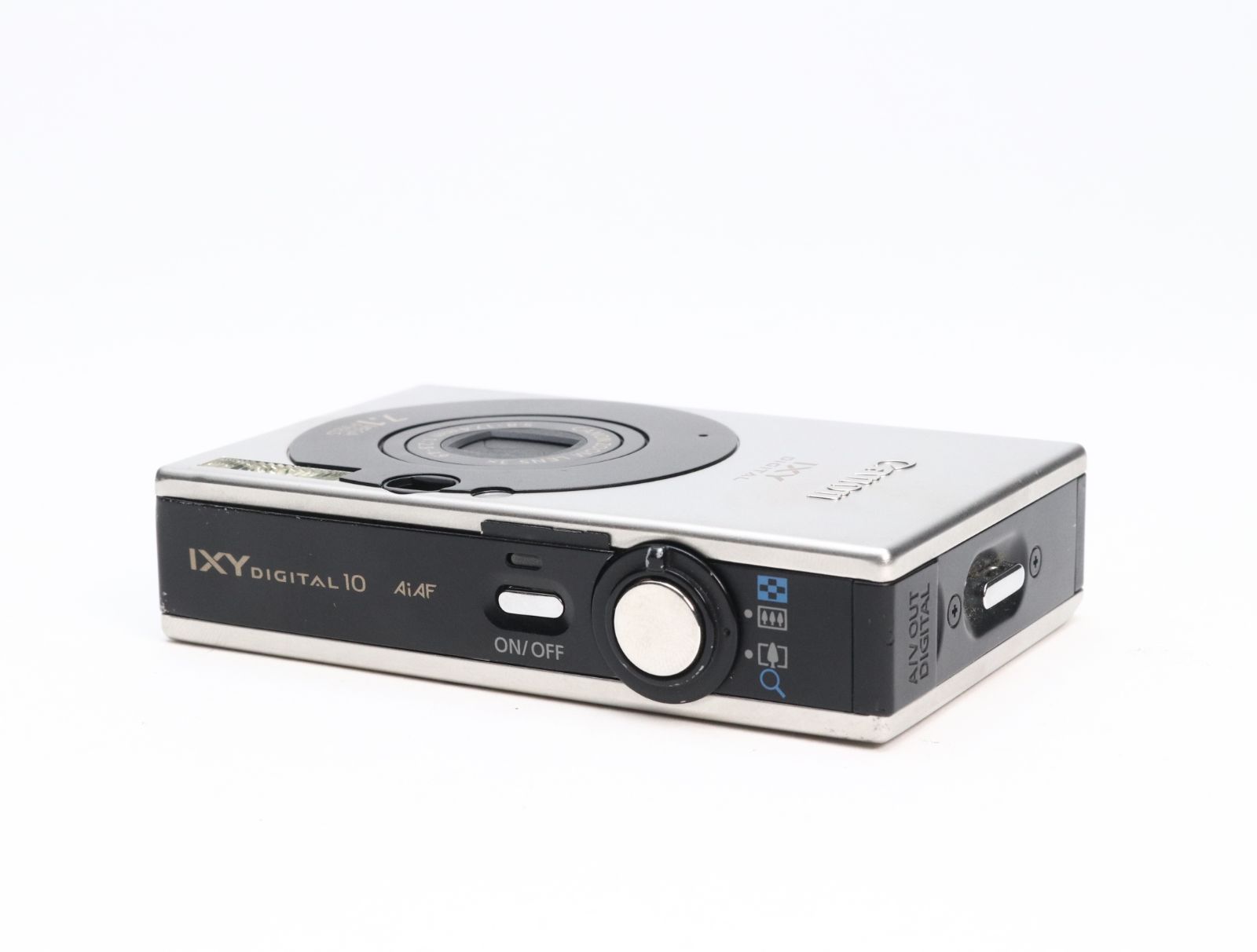 B (並品) Canon キヤノン IXY DIGITAL 10 ブラック 初期不良返品対応 55-305
