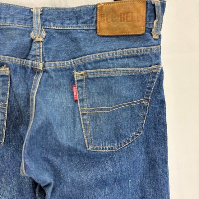 80s BEE-BELL レトロ Vintage デニム ジーンズ LOT52 W33 08060708 01