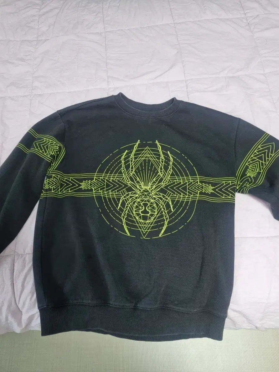 SPYDER ユニセックス ビックロゴ スウェット Tシャツ SPHPCNRL305UBLK