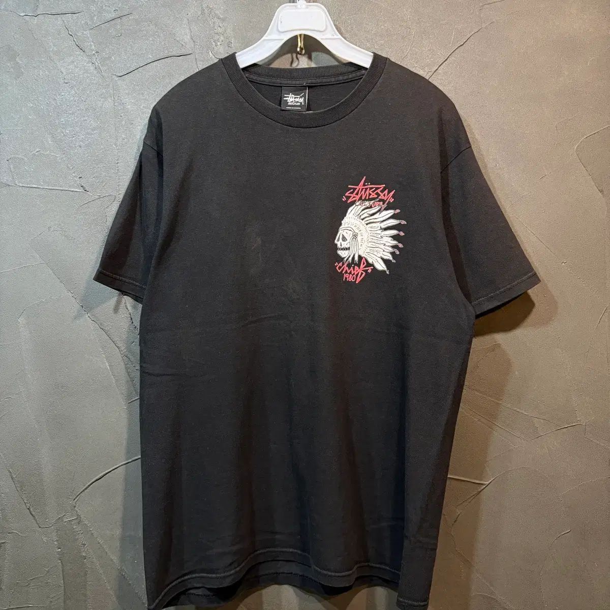 M スチューシー Stussy スカル ヴィンテージ Tシャツ