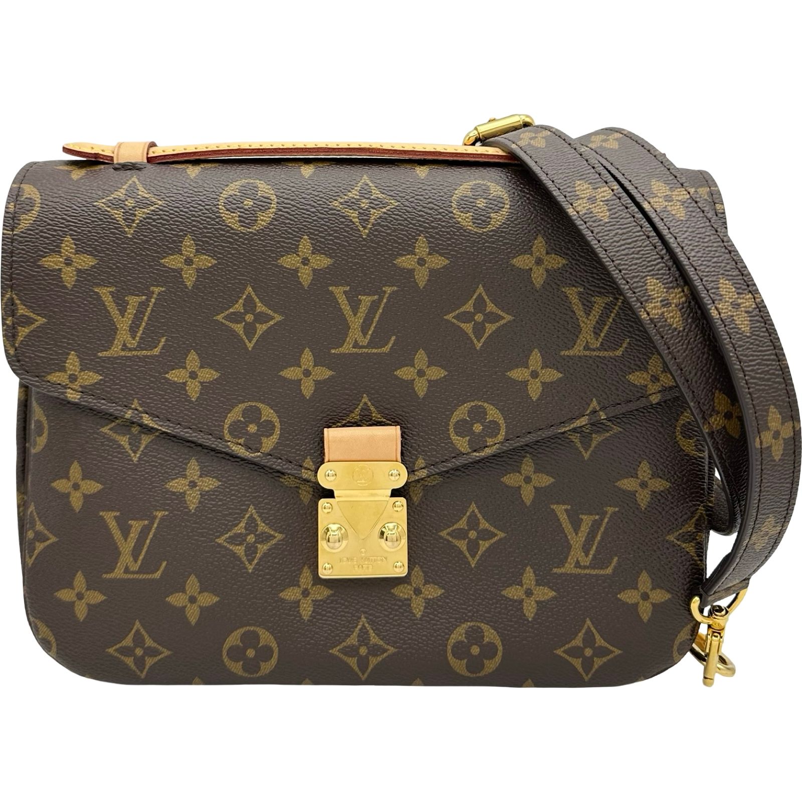 ルイ・ヴィトン LOUIS VUITTON ポシェット・メティスMM M44875 ブラウン モノグラムキャンバス レディース ショルダーバッグ