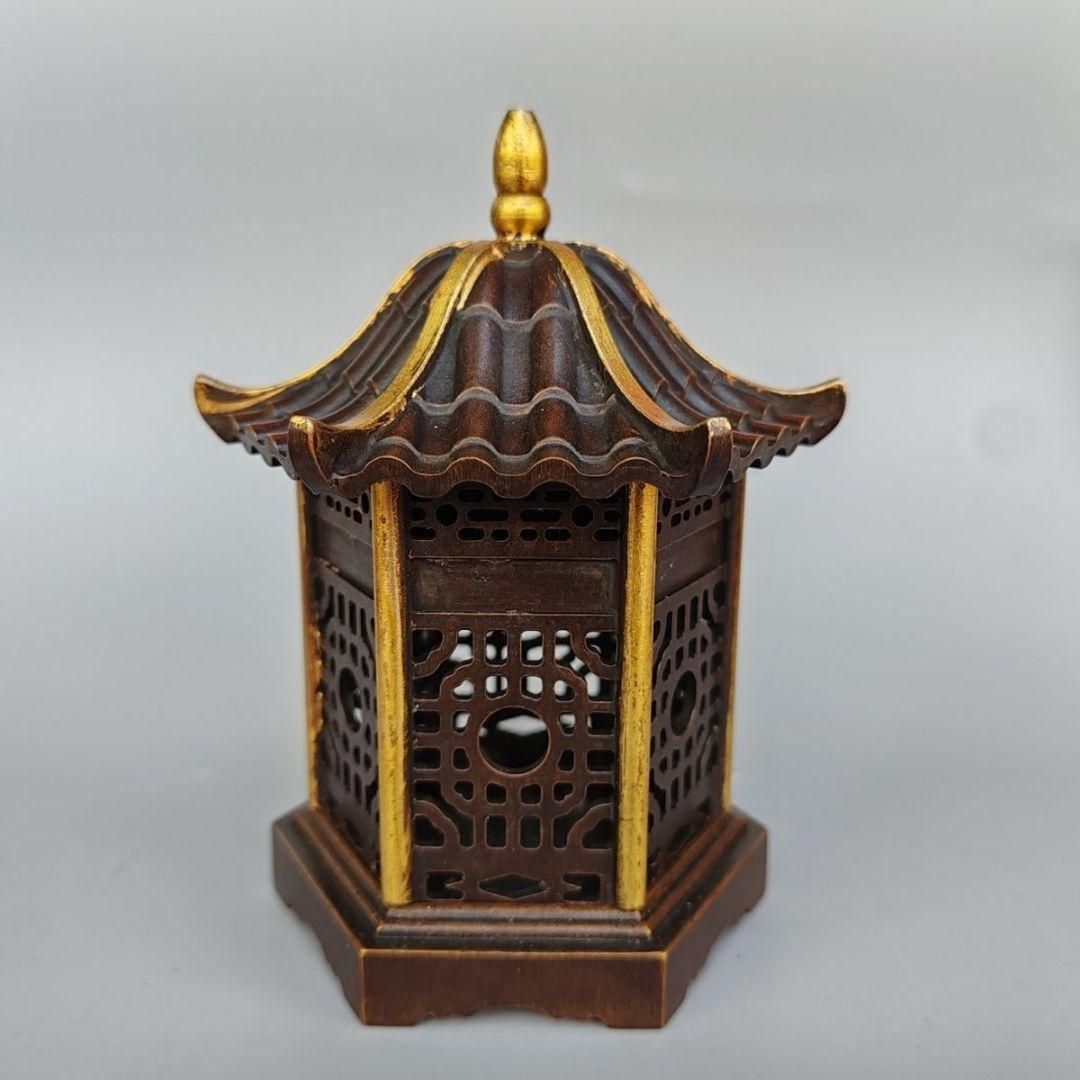 銅器 亭子薫香炉 茶道具 香道具 蓋置 置物 工芸品 美術品 置物 銅器 亭子薫香炉 茶道具 香道具 蓋置 置物 工芸品 美術品 置物 - メルカリ