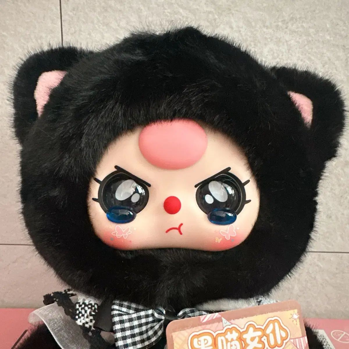ベイビー쓰리 貯金箱 500% 猫