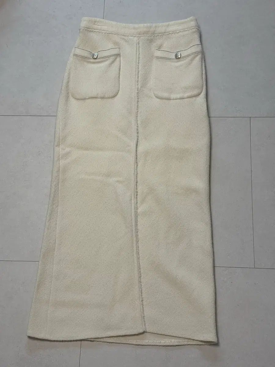 ハンサム the CASHMERE ロング丈スカート 64 ウール