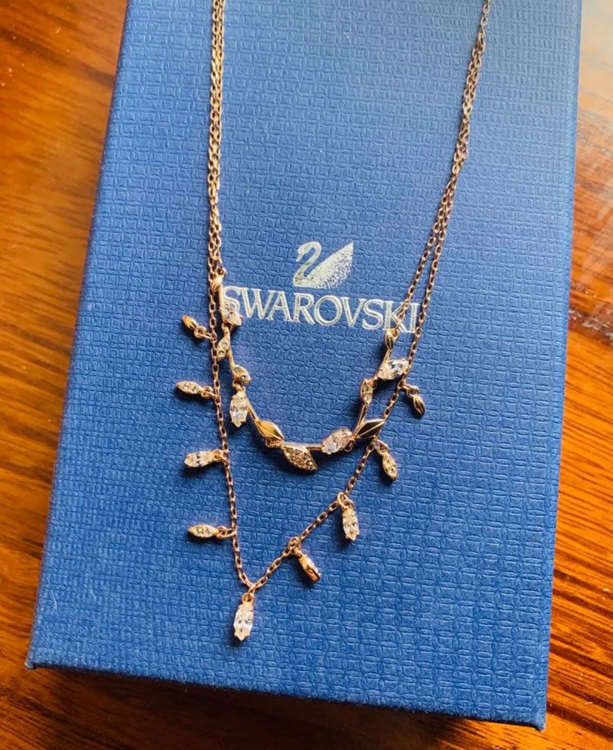 スワロフスキー Swarovski Mayfly 2連ネックレス スワロフスキー Swarovski Mayfly 2連ネックレス
