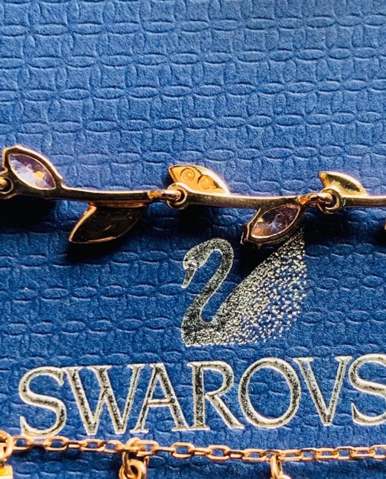スワロフスキー Swarovski Mayfly 2連ネックレス スワロフスキー Swarovski Mayfly 2連ネックレス