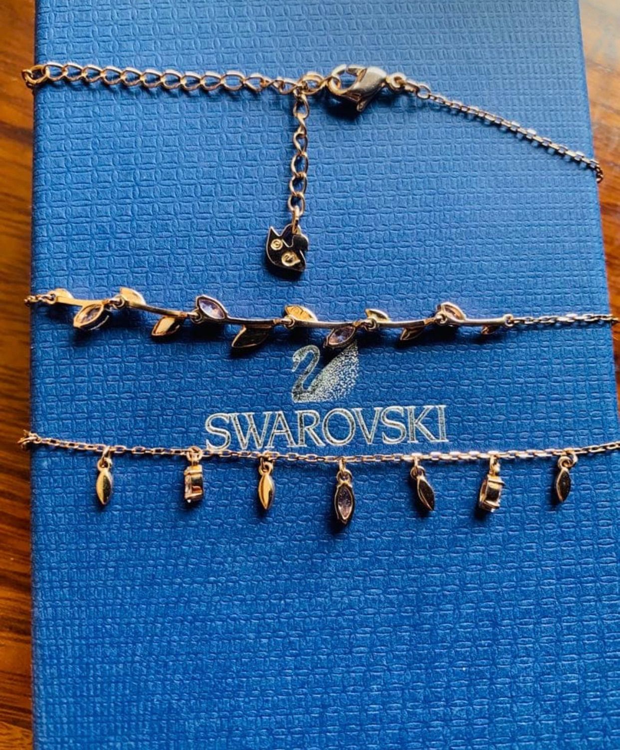 スワロフスキー Swarovski Mayfly 2連ネックレス スワロフスキー Swarovski Mayfly 2連ネックレス