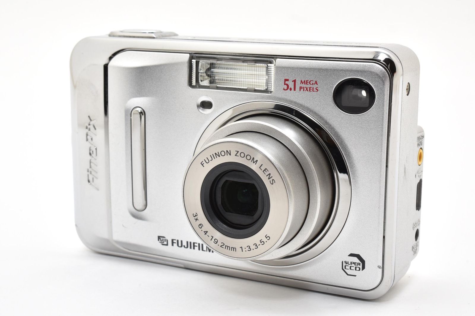★良品★ 富士フイルム FUJIFILM FinePix A500 シルバー コンパクトデジカメ #0712A
