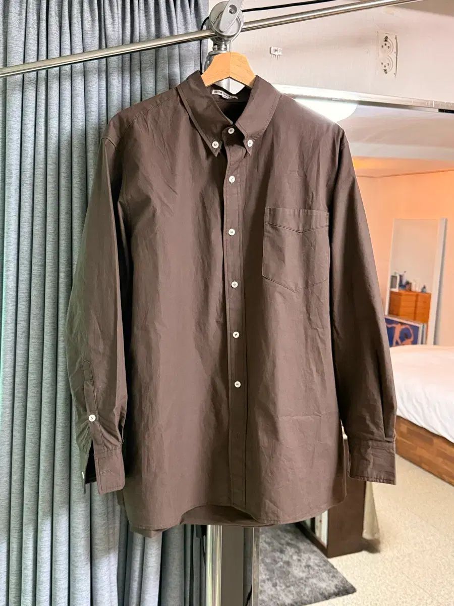 OUR LEGACY アワーレガシー ボロー シャツ ブラウン 46 OUR LEGACY アワーレガシー ボロー シャツ ブラウン 46