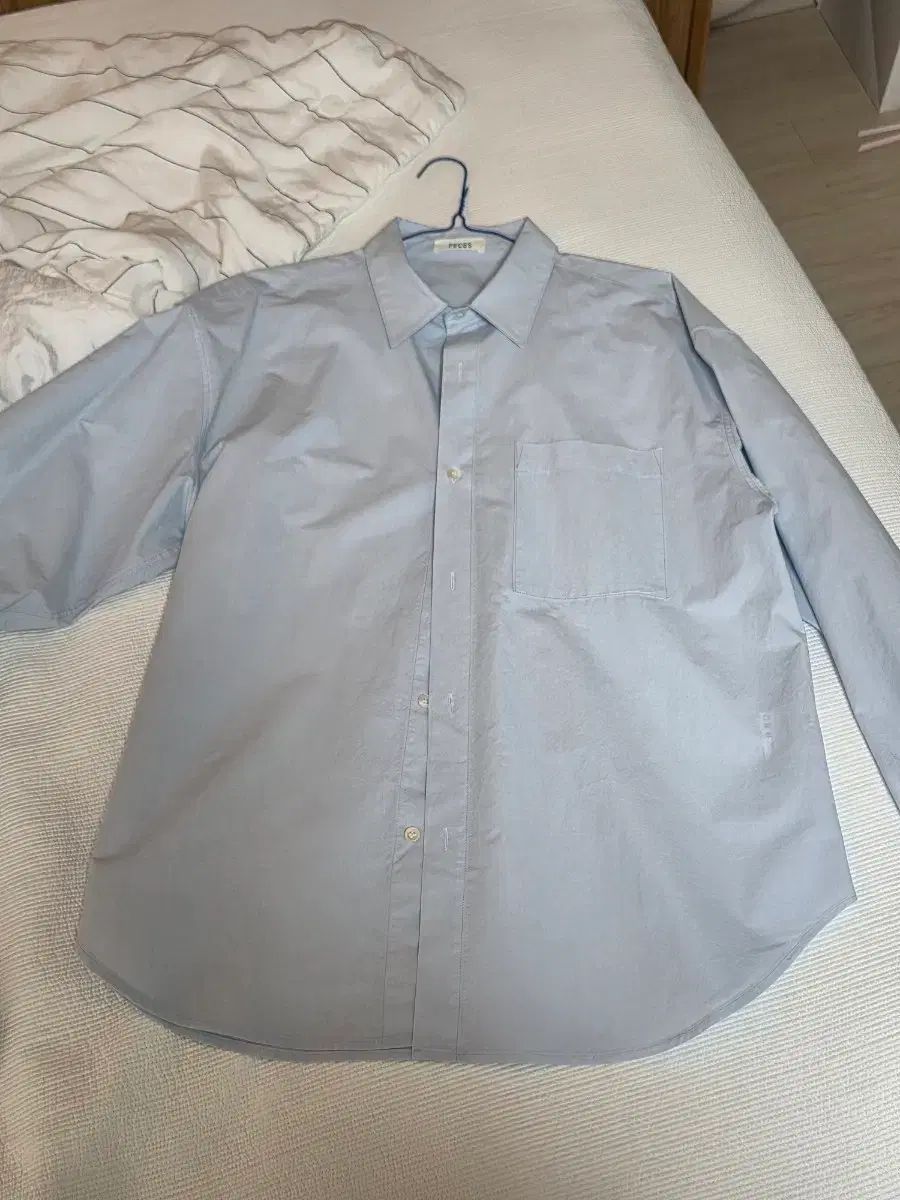 ペセスカット peces loune シャツ - pastel blue