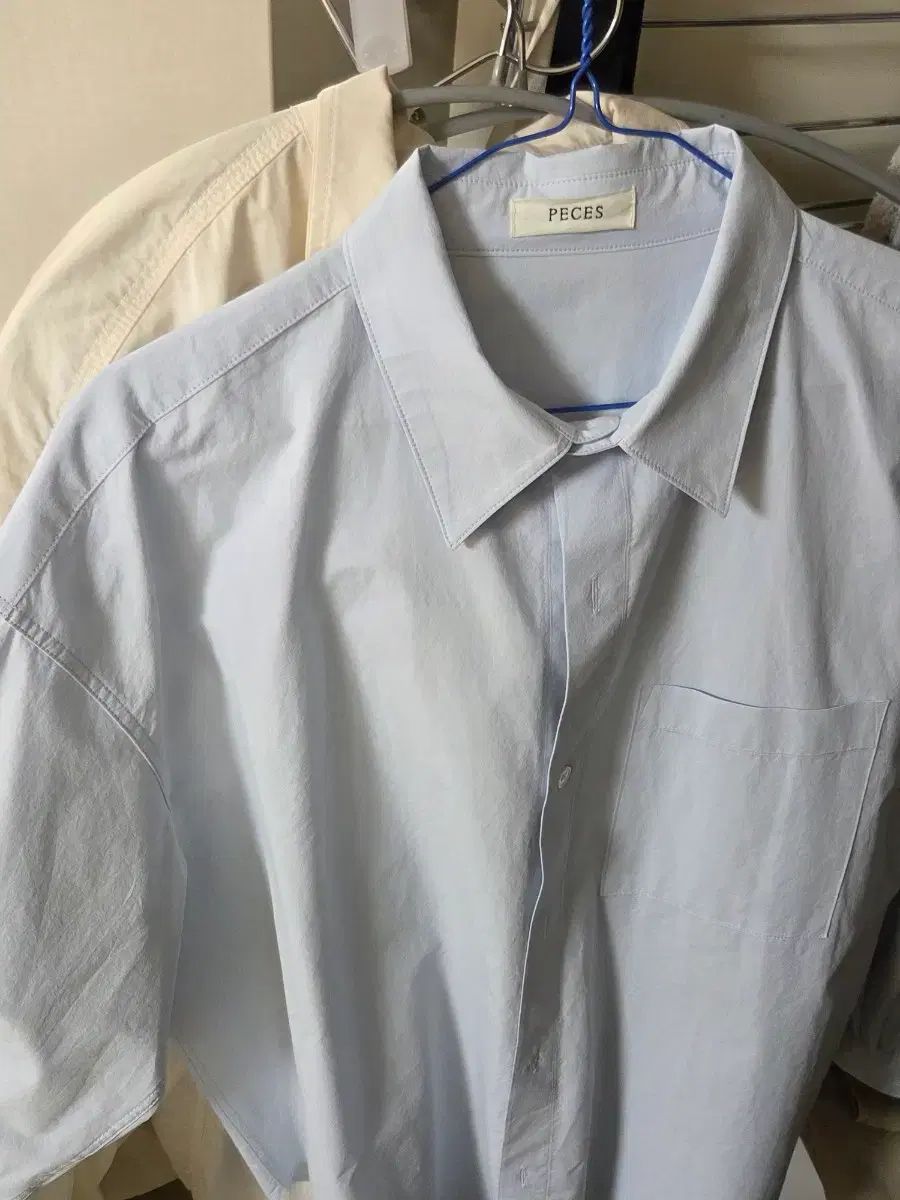 ペセスカット peces loune シャツ - pastel blue ペセスカット peces loune シャツ - pastel blue
