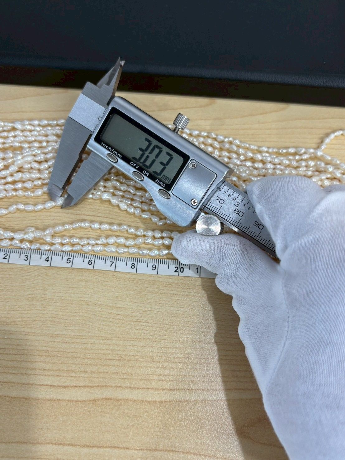 淡水パール ネックレス 約124.5g