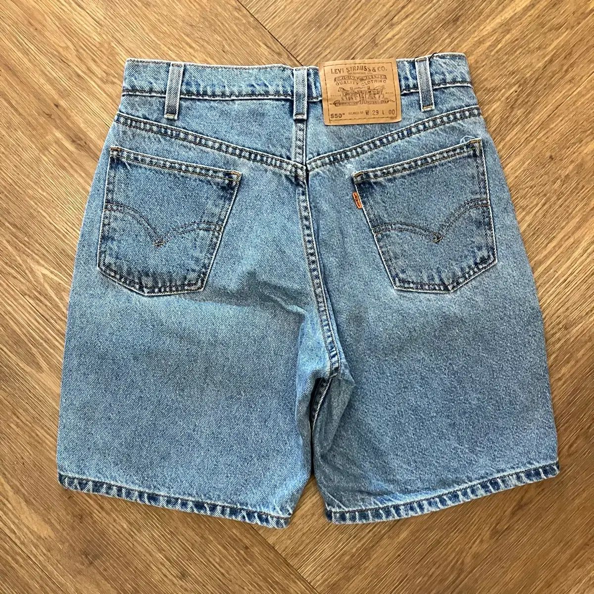 N310 90s LEVI'S リーバイス 550 ショーツ ハーフパンツ オレンジタブ