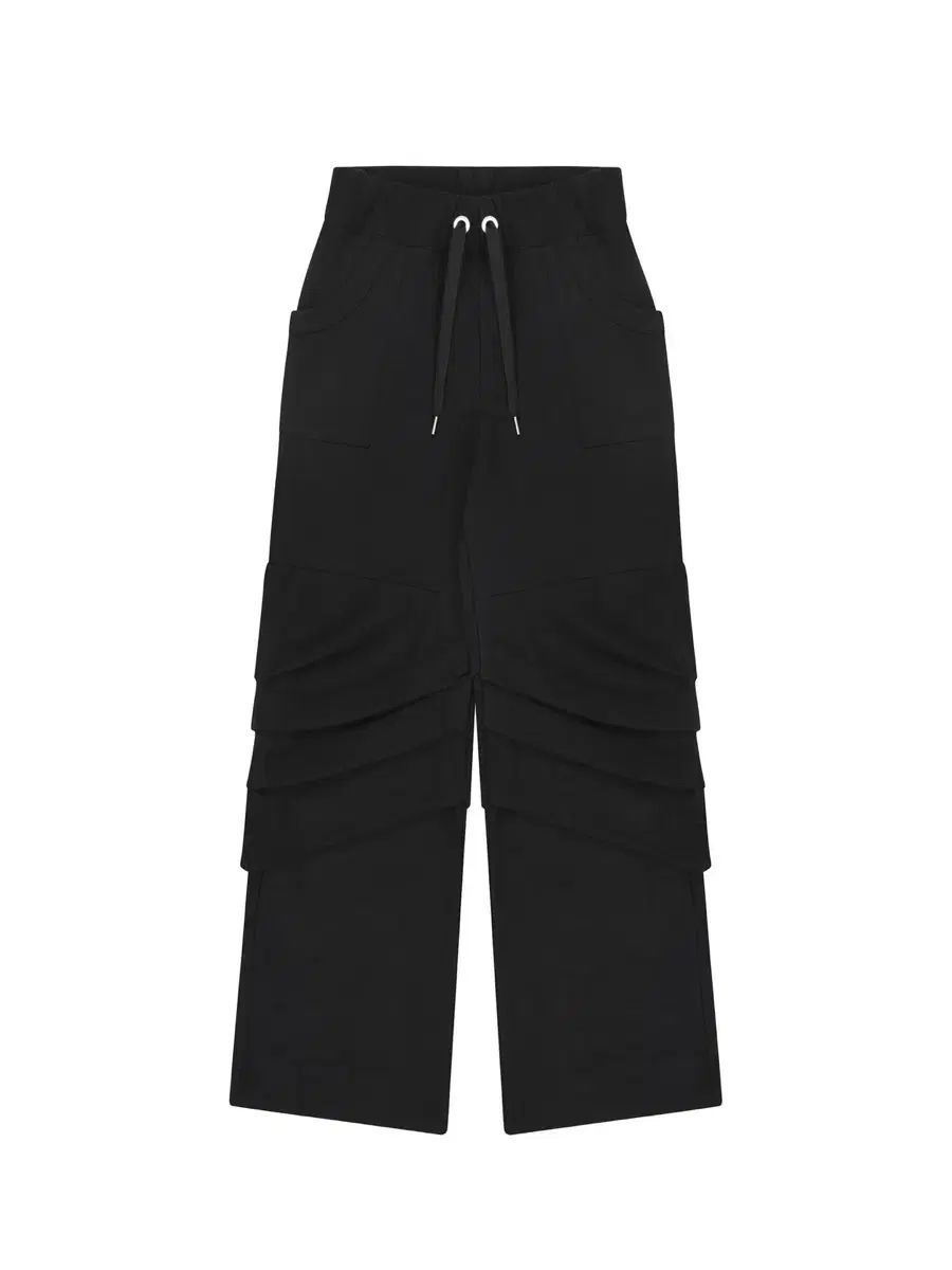 BOHEMSEO ボヘミアンソウル DIAGONAL SWEAT PANTS BLACK