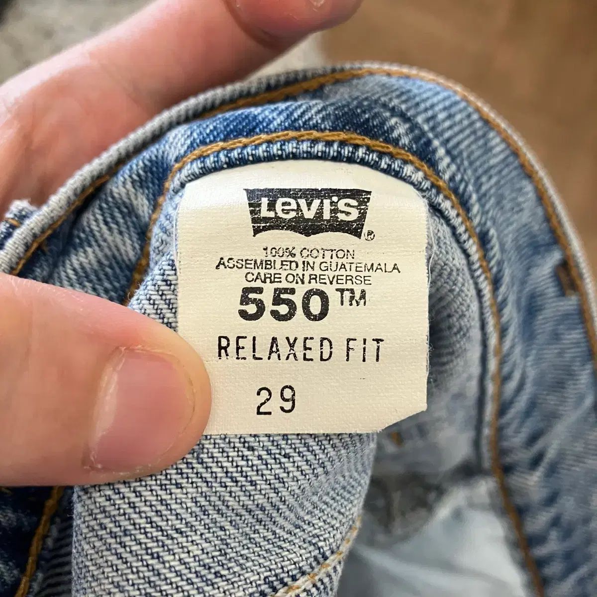 N310 90s LEVI'S リーバイス 550 ショーツ ハーフパンツ オレンジタブ