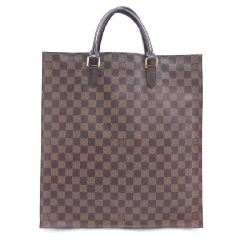 ルイヴィトン LOUIS VUITTON ダミエ サックプラ トートバッグ ブラウン N51140