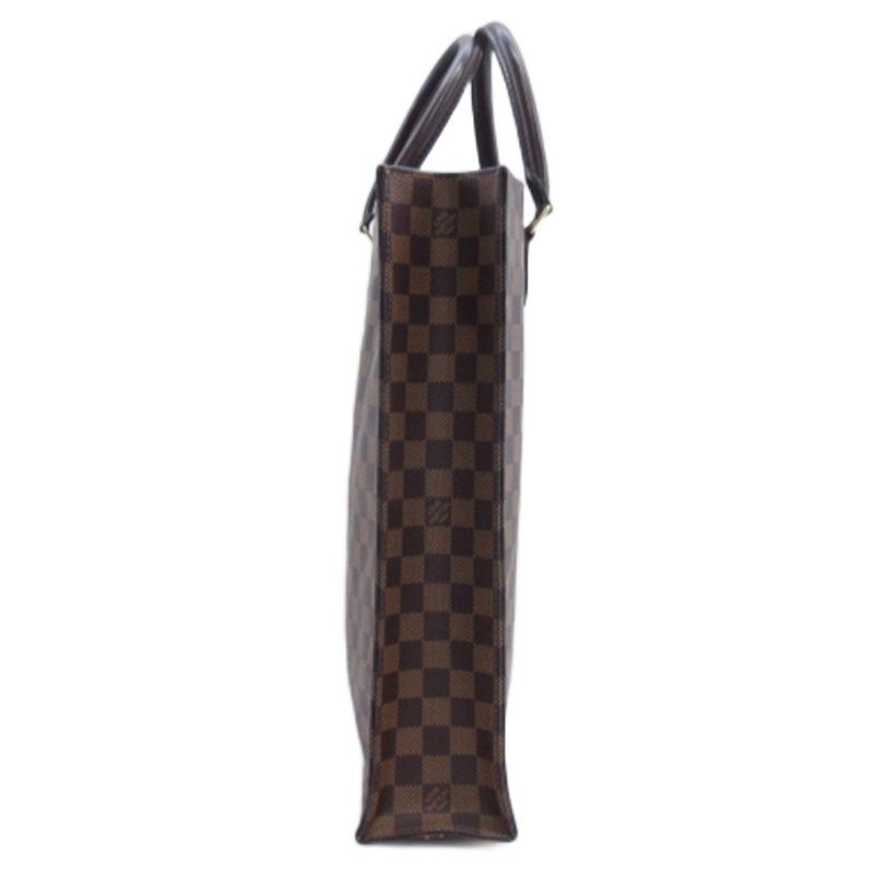 ルイヴィトン LOUIS VUITTON ダミエ サックプラ トートバッグ ブラウン N51140