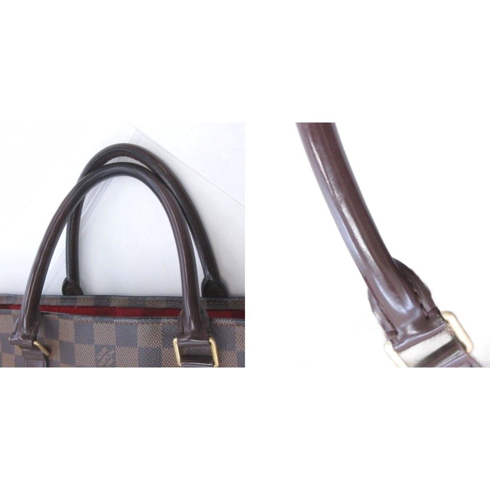 ルイヴィトン LOUIS VUITTON ダミエ サックプラ トートバッグ ブラウン N51140