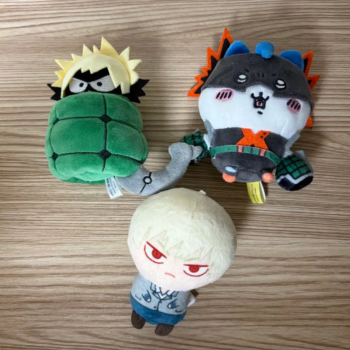 僕のヒーローアカデミア ヒロアカ 爆豪勝己 ぬい まとめ ちいかわ コラボ ダイナマ マスコット