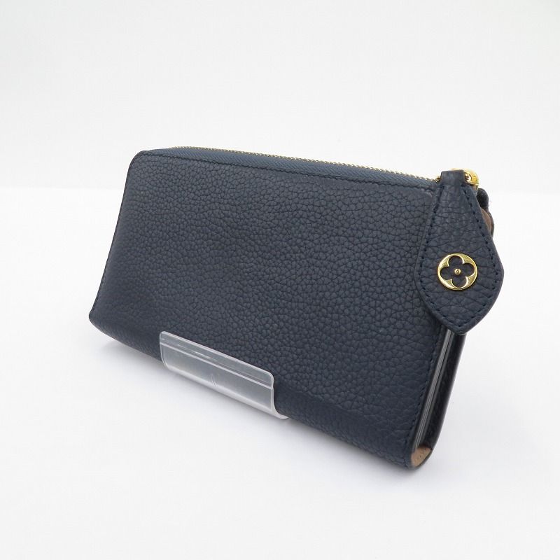 【瀬戸大橋店】 中古 LOUIS VUITTON | ルイ・ヴィトン 長財布 ポルトフォイユ・コメット L字ファスナー M68582 ネイビー 【125】