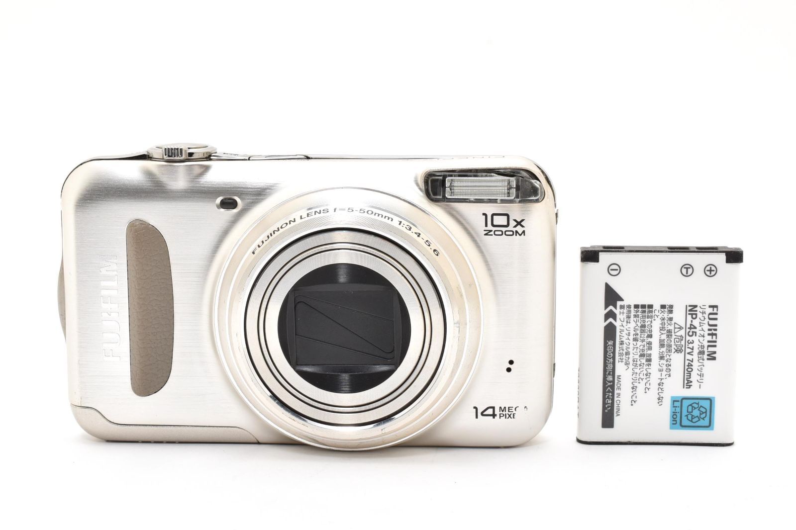 ★良品★ 富士フイルム FUJIFILM FinePix T300 シルバー コンパクトデジカメ #0713A
