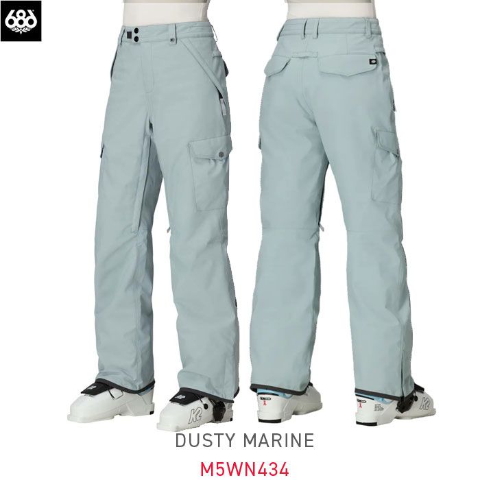 Sサイズのみ スノーウェア パンツ レディース 25-26 686 Aura Insulated Cargo Pant スノーボード スキー スノボ W AURA CARGO PT DSMR 21,368円
