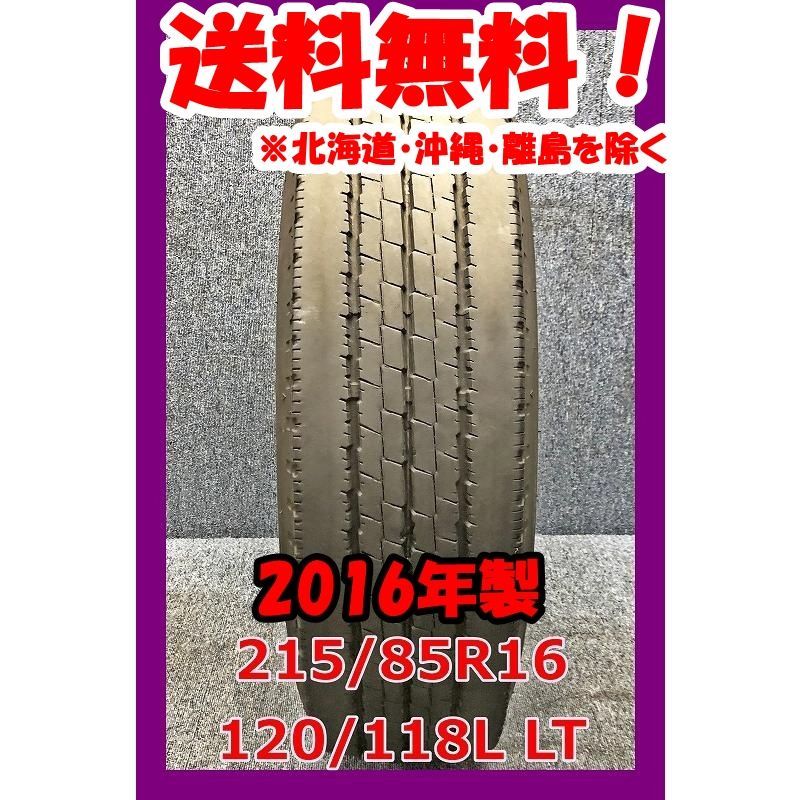 2016年製 215/85R16 120/118L LT TOYO DELVEX M134 中古 夏タイヤ 1本 現品限り A-17128