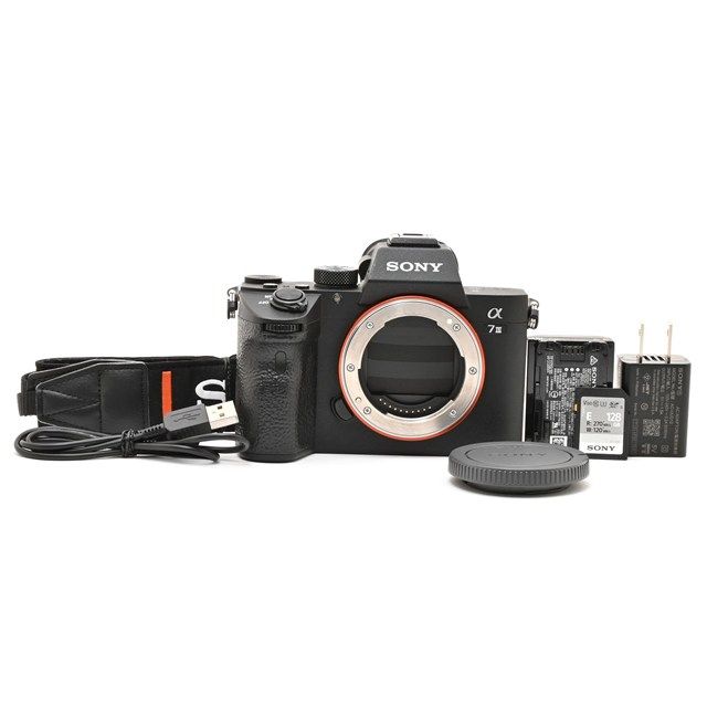 ​SONY α7 III ボディ ILCE-7M3　シャッター643回　外装交換 美品＞ SONY α7 III ボディ ILCE-7M3｜フルサイズミラーレス一眼カメラ