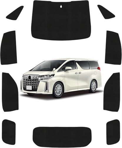 トヨタ アルファード サンシェード 30系 全面 フルセット 日除け 車中泊 断熱 純正 遮光 UVカット 専用アクセサリー (アルファード 30系)ts d7cf8e53