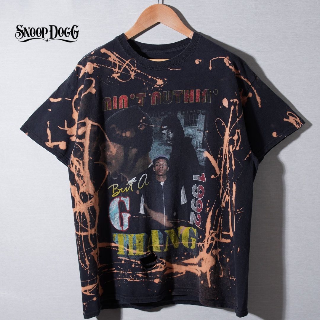 スヌープドッグ Snoop Dogg Tシャツ L ブラック ドクター ドレ Dr. Dre