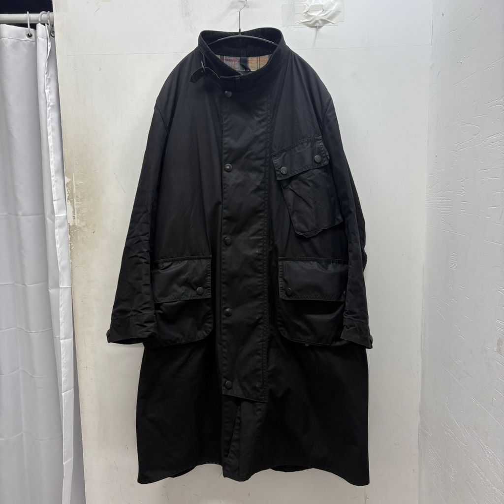 Barbour バブアー BI LONG COAT ロングコート 1702492 ブラック size:40【中目黒B06】