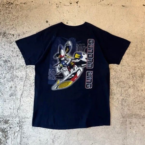 00s GUMDAM WING / ガンダムウイング モビルスーツ Tシャツ L