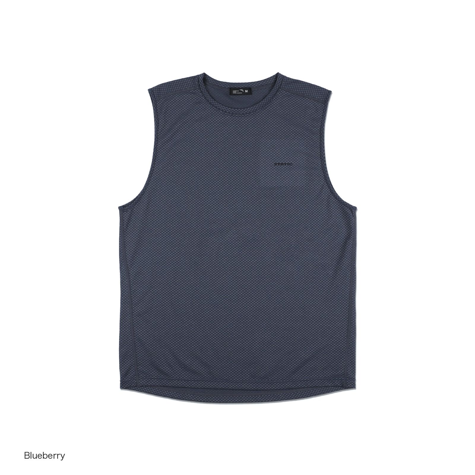 【新品】STATIC ADJUST SLEEVELESS SHIRTS スタティック アジャストスリーブレスシャツ 35230 カラー：Blue Berry