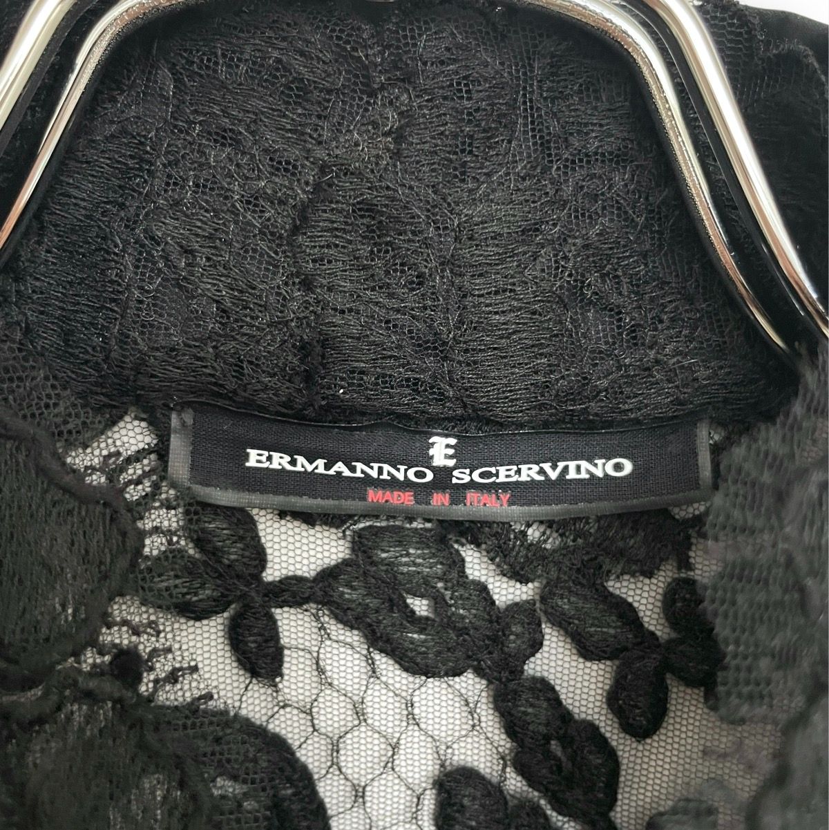 ERMANNO SCERVINO エルマンノ シェルヴィーノ レース 刺繍 長袖