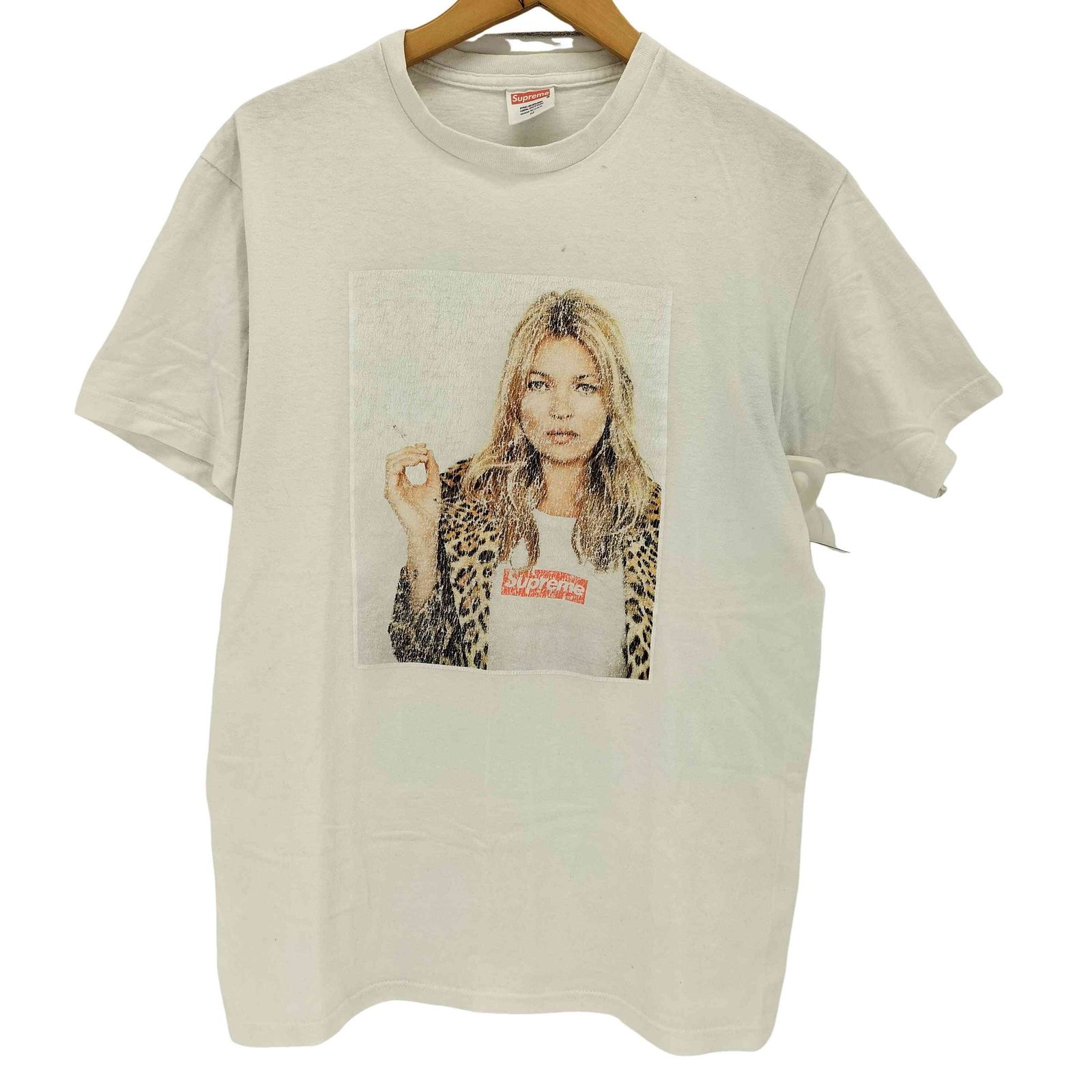 シュプリーム Supreme 12SS USA製 モデルプリント クルーネックTシャツ メンズ import：M