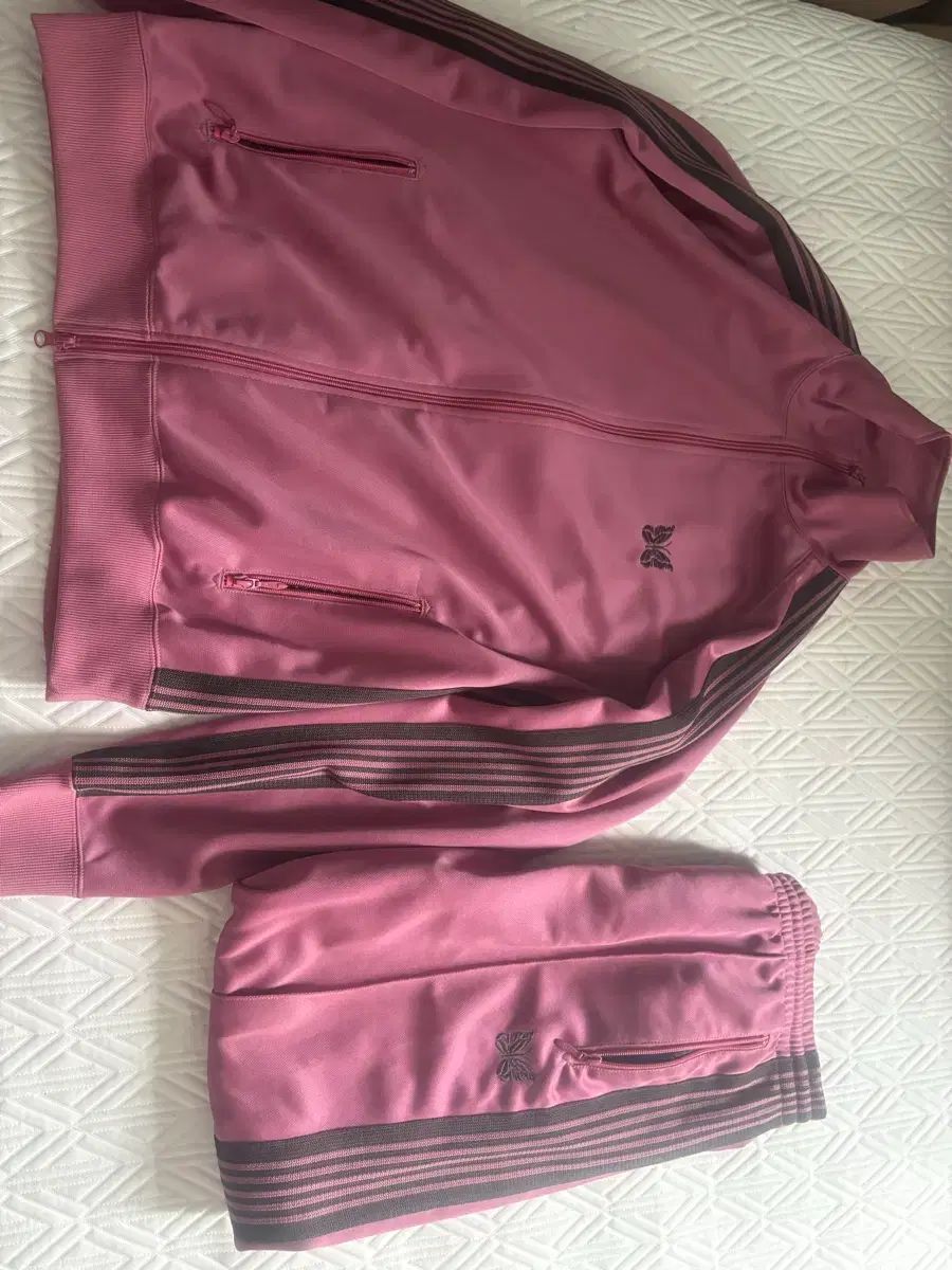 ニードル PURPLE トラックジャージ セットアップ