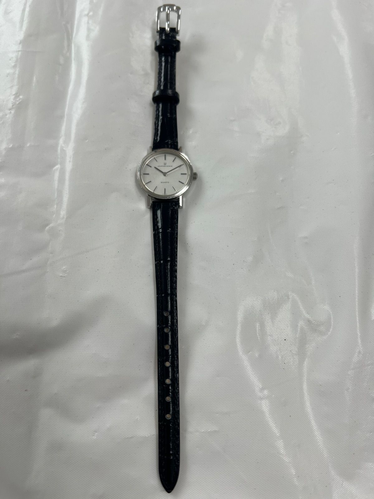 【美品】UNIVERSAL GENEVE クォーツ腕時計