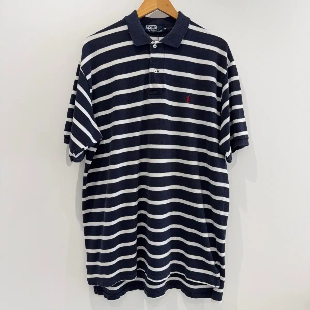 ポロ ラルフローレン ストライプ PK カラ Tシャツ