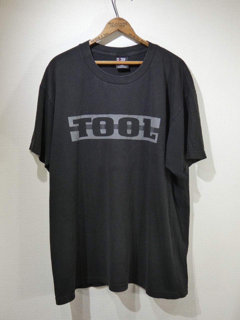 1996コピーライト 90s ビンテージ giant TOOL トゥール nima アニマ アルバム バンド ロック Tシャツ バンT XL
